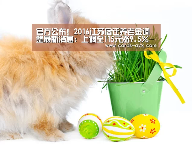 官方公布!2016江苏宿迁养老金调整最新消息:上调至115元涨9.5%-爱游戏(图2) 爱游戏官方