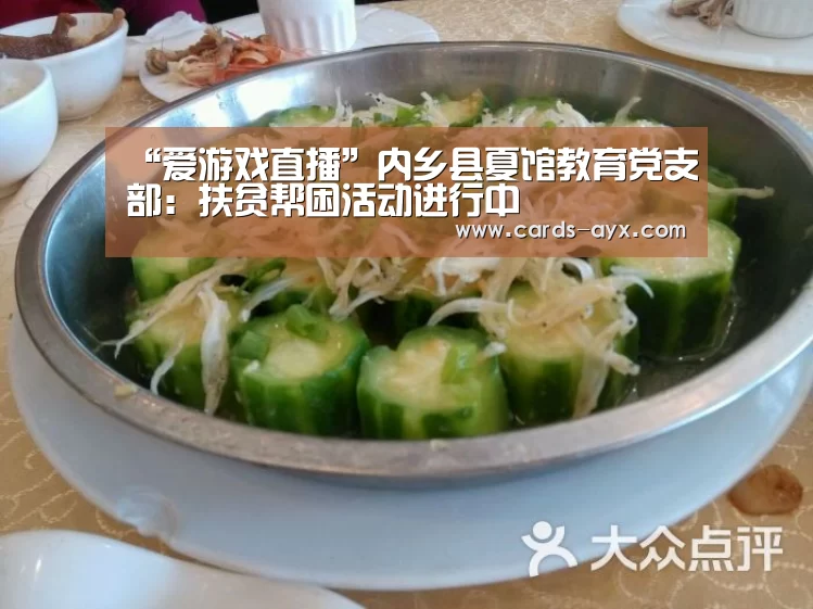 “爱游戏直播”内乡县夏馆教育党支部:扶贫帮困活动进行中(图1) 爱游戏直播